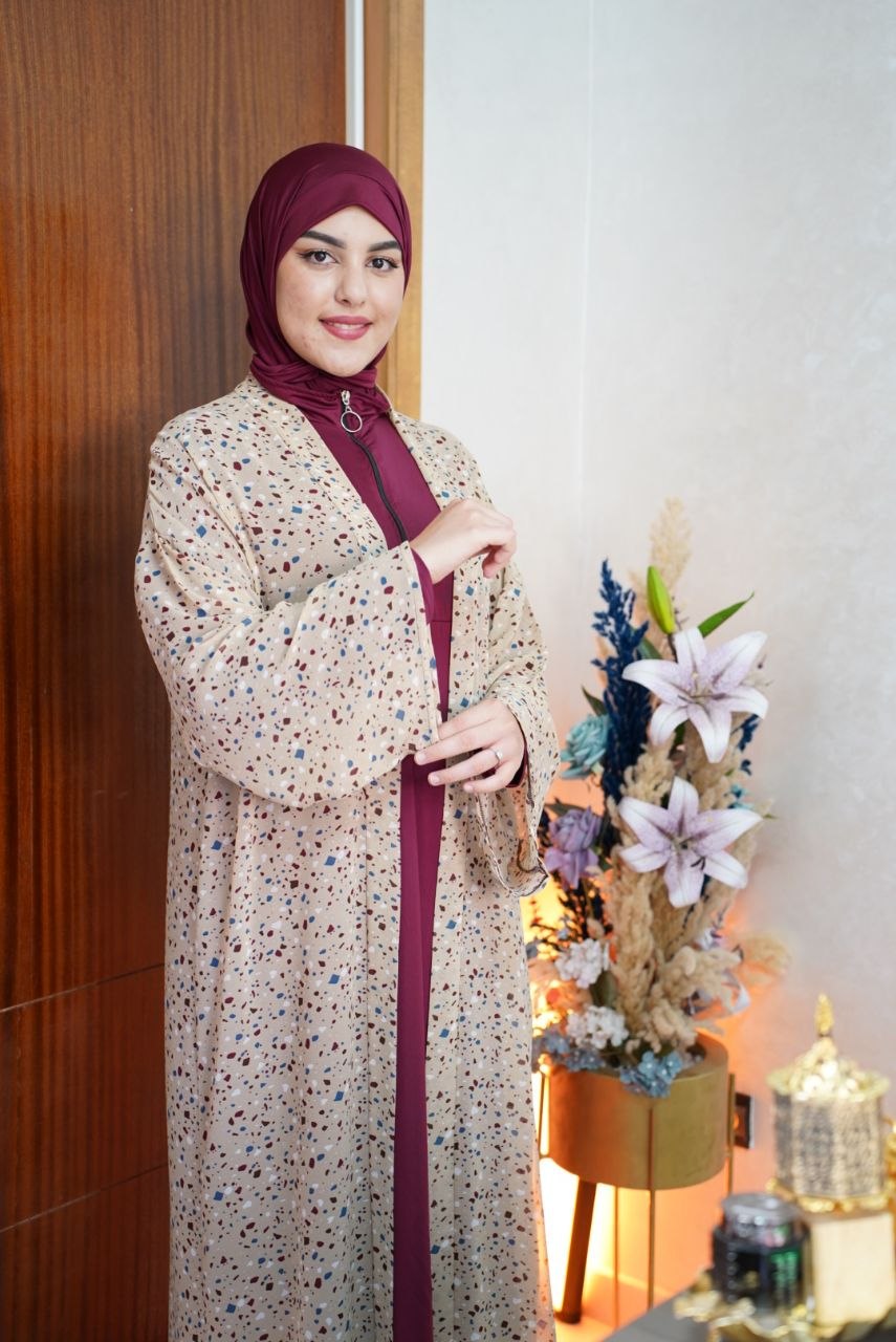 Set Modeste 4 Pièces — Kimono & Bonnet ref 03