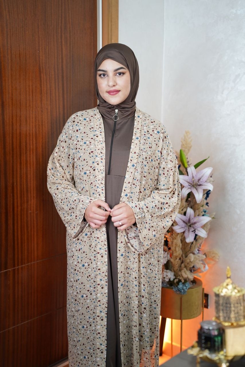 Set Modeste 4 Pièces — Kimono & Bonnet ref 03